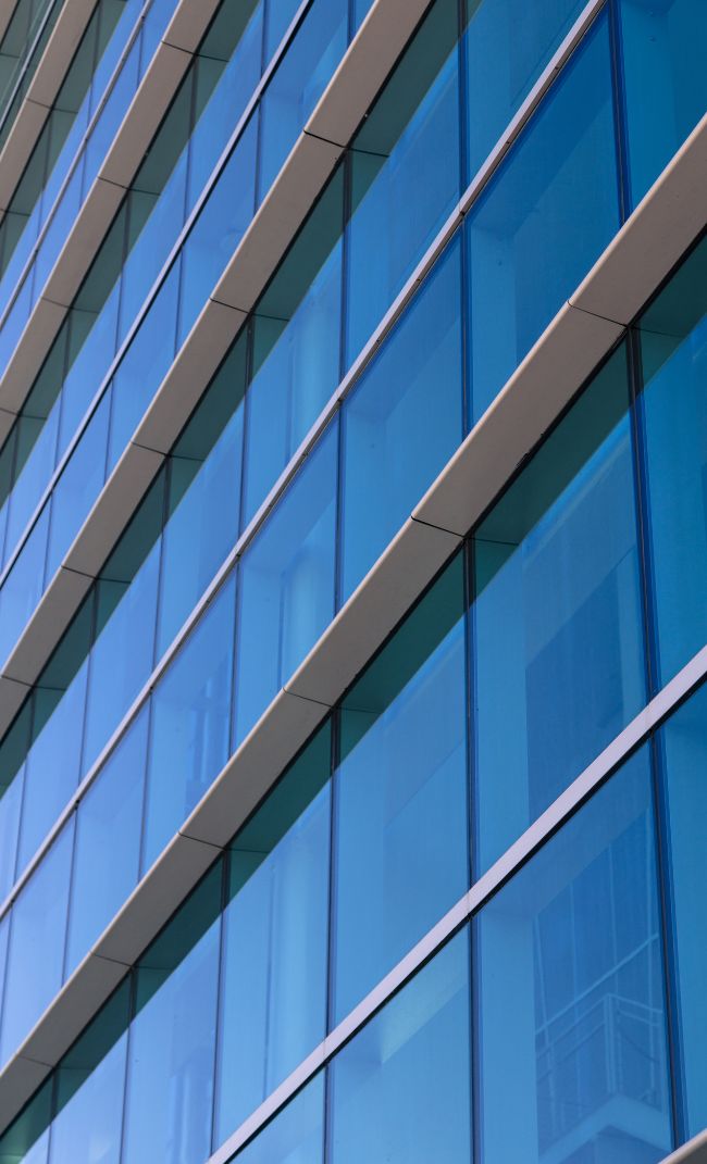 fachada de vidro em Niterói