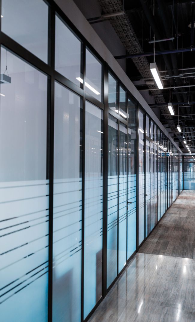 parede de vidro em Niterói