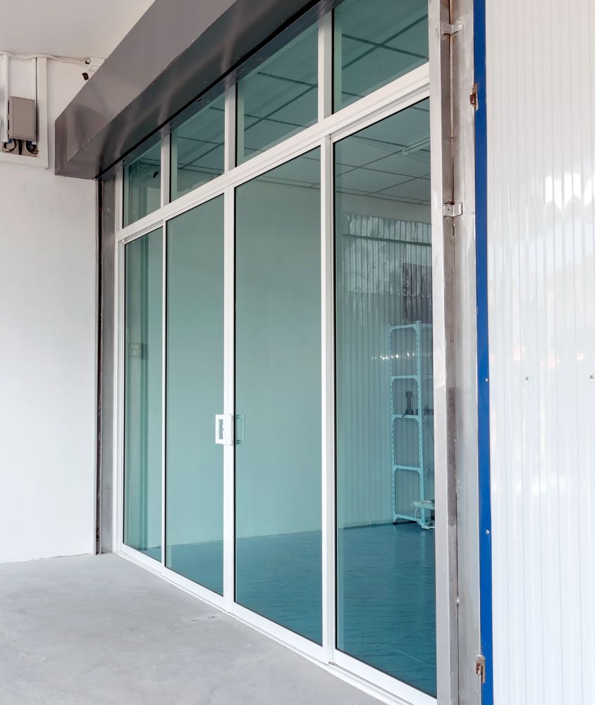 porta de vidro em Niterói